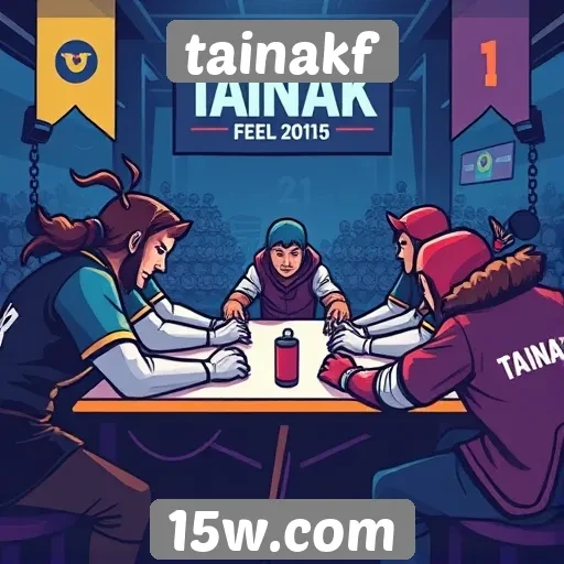 Eventos e torneios em tainakf atraem jogadores de todo o mundo